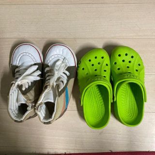 クロックス(crocs)のクロックスサンダル&FO kidsスニーカー(スニーカー)