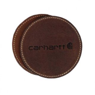 カーハート(carhartt)のカーハート レザー コースター　茶　「2枚」割引価格！　●新品　Carhartt(その他)