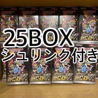 ポケモン(ポケモン)のポケモンカード シャイニースターv 25box シュリンク付き(Box/デッキ/パック)