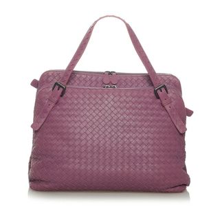 ボッテガヴェネタ(Bottega Veneta)のボッテガヴェネタ イントレチャート ハンドバッグ レザー レディース BOTTEGAVENETA 【1-0045490】(ハンドバッグ)