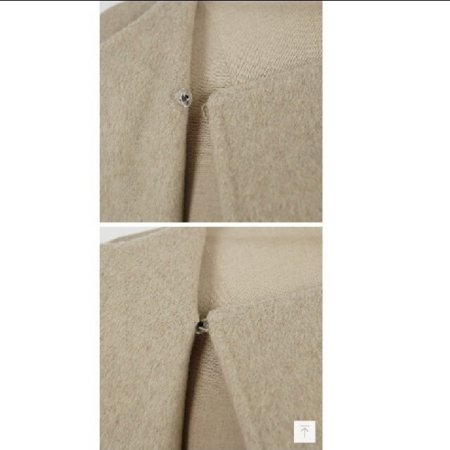 dholic(ディーホリック)のDHOLIC ケープジャケット ベージュ(残り2着) レディースのジャケット/アウター(ノーカラージャケット)の商品写真