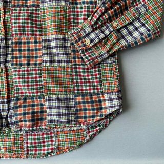 J.Crew - 90s 00s巨人タグ J.CREW パッチワークシャツの通販 by yyy's