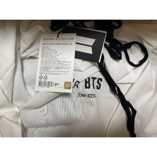 JUNG KOOK ARMYST ZIP-UP HOODY M