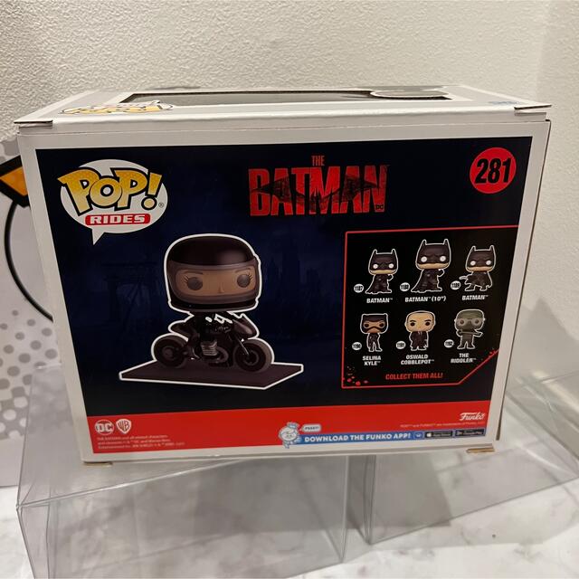 DC(ディーシー)のFUNKO POP!  ザ・バットマン　キャットウーマン　セリーナカイル バイク エンタメ/ホビーのフィギュア(アメコミ)の商品写真