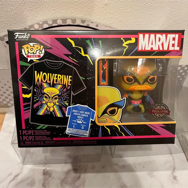 FUNKO POP! マーベル　X-MEN ウルヴァリン　ブラックライト限定