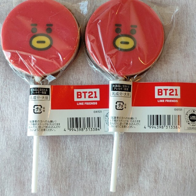 防弾少年団(BTS)(ボウダンショウネンダン)のミッキーちゃん様専用   TATA ×2 食品/飲料/酒の食品(菓子/デザート)の商品写真