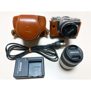 ペンタックス(PENTAX)の博多でんでんむし様専用　PENTAX ペンタックス　Q10シルバー(ミラーレス一眼)