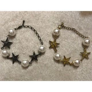 ロデオクラウンズ(RODEO CROWNS)のブレスレット・２点セット・星×パール・ロデオクラウンズ・新品(ブレスレット/バングル)