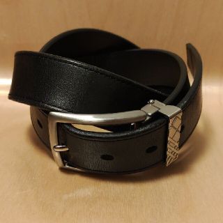 バーバリーブラックレーベル(BURBERRY BLACK LABEL)のBURBERRY BLACK LABEL  レザーベルト バーバリーチェック柄(ベルト)