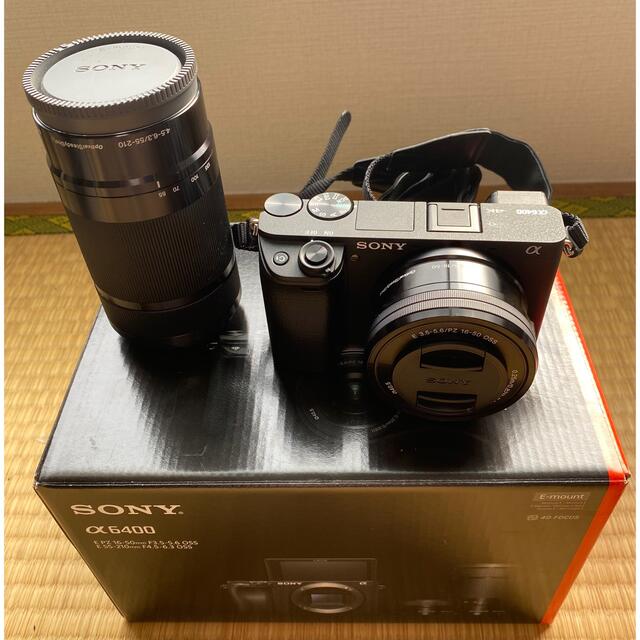 SONY α6400 ダブルズームレンズキット+オマケ付き 柔らかな質感の musi