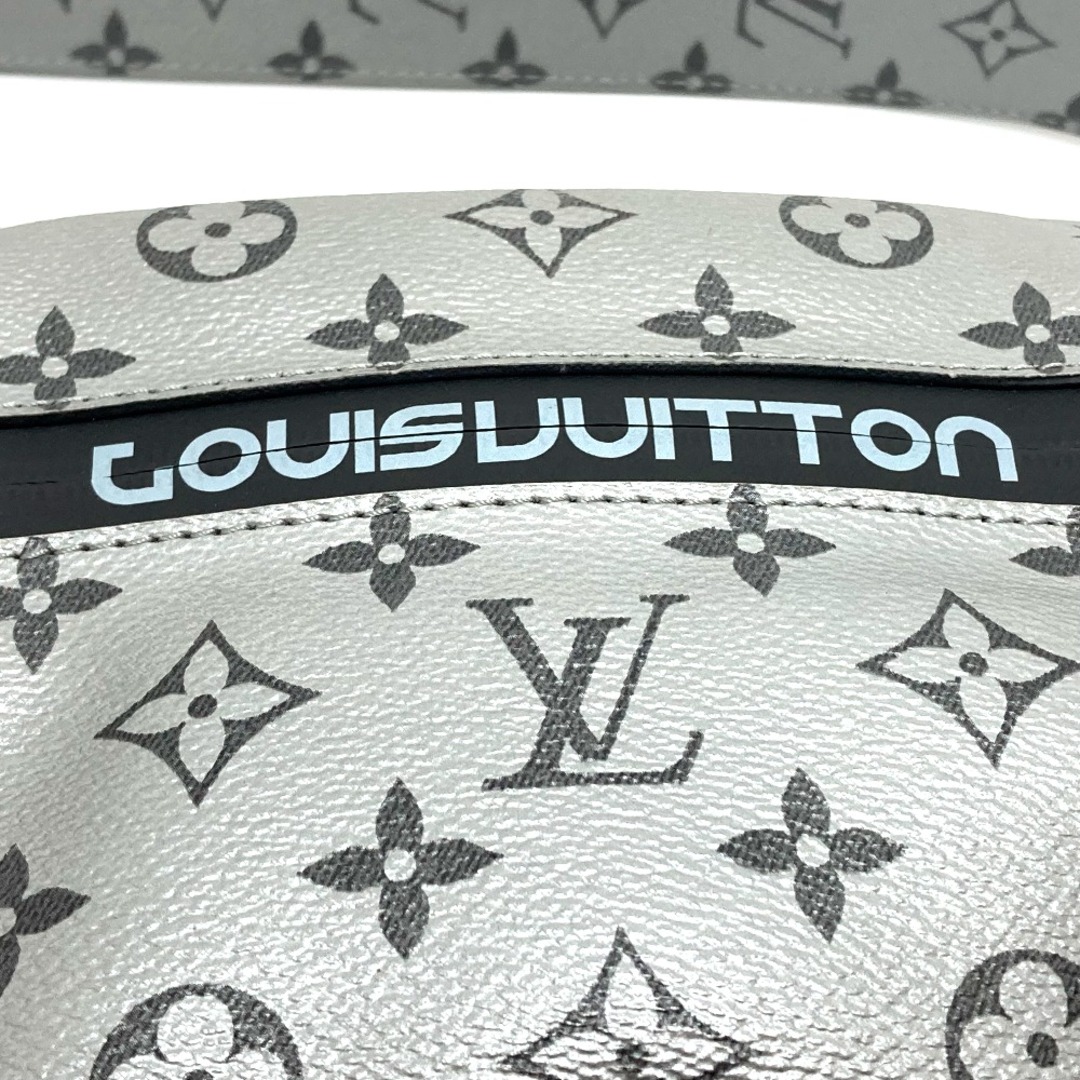 Authenticated Used LOUIS VUITTON Louis Vuitton Messenger PM Shoulder Bag  M43859 Monogram Reflect Canvas Silver Black 2018 Japan Limited 