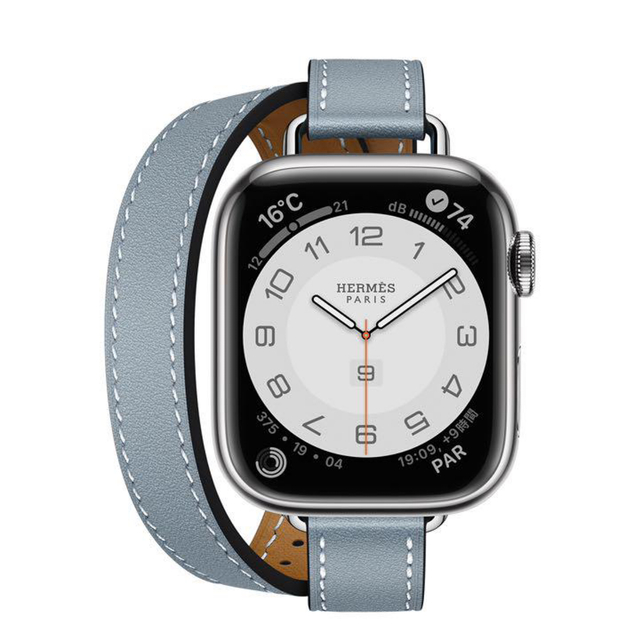 品数豊富! Hermes - アップルウォッチ エルメス ブルーラン