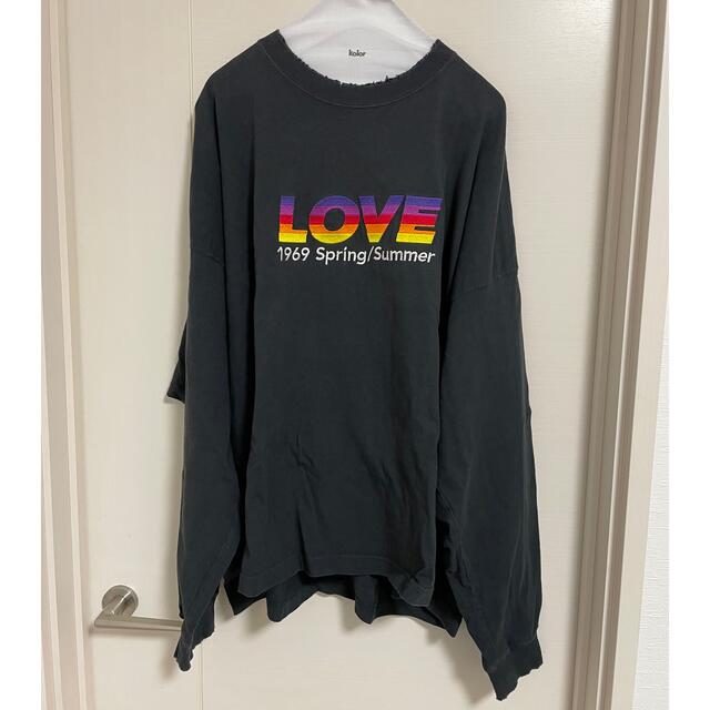 トップスdairiku 21ss vintage long sleeve tee