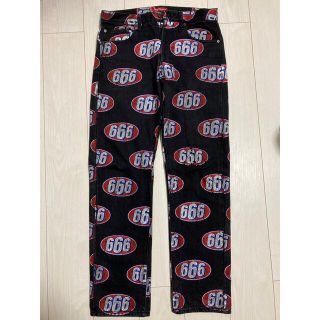 シュプリーム(Supreme)のsupreme 666 denim pant 30インチ(デニム/ジーンズ)