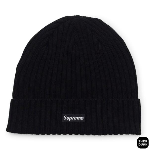 Supreme Overdyed Beanie "Black"