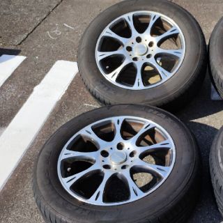 【値下げ】205/60R16 サマータイヤ&アルミホイール4本セットの