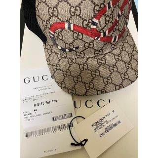 グッチ(Gucci)のGUCCI メッシュキャップ 蛇 スネーク GG(キャップ)