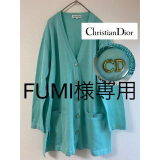 クリスチャンディオール(Christian Dior)の＊即購入OK＊Christian Dior◉カーディガン◉ロゴボタン(カーディガン)