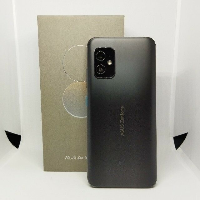 ASUS(エイスース)の【中古】Zenfone 8 ZS590KS 8GB/256GB 黒 グローバル版 スマホ/家電/カメラのスマートフォン/携帯電話(スマートフォン本体)の商品写真