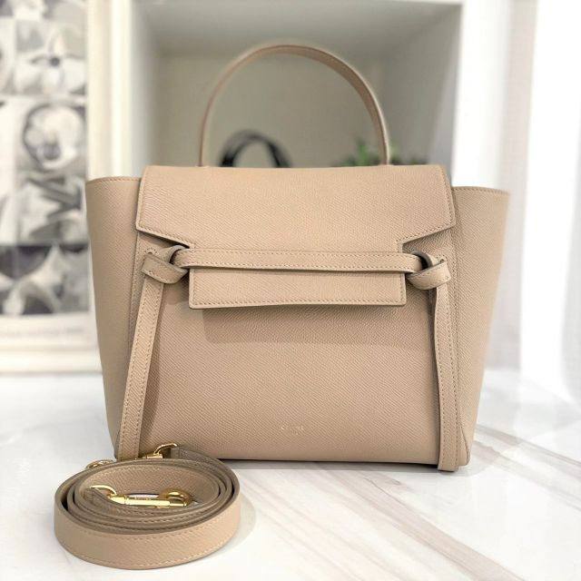 セリーヌ ベルトバッグ 美品24X20X13cm - ショルダーバッグ セリーヌ ベルトバッグ 美品24X20X13cm - ショルダーバッグ