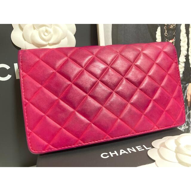 CHANEL(シャネル)のNKZさん専用　CHANEL シャネル マトラッセ ダイヤモンドCC 長財布 レディースのファッション小物(財布)の商品写真