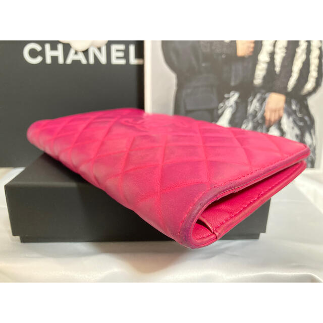 CHANEL(シャネル)のNKZさん専用　CHANEL シャネル マトラッセ ダイヤモンドCC 長財布 レディースのファッション小物(財布)の商品写真