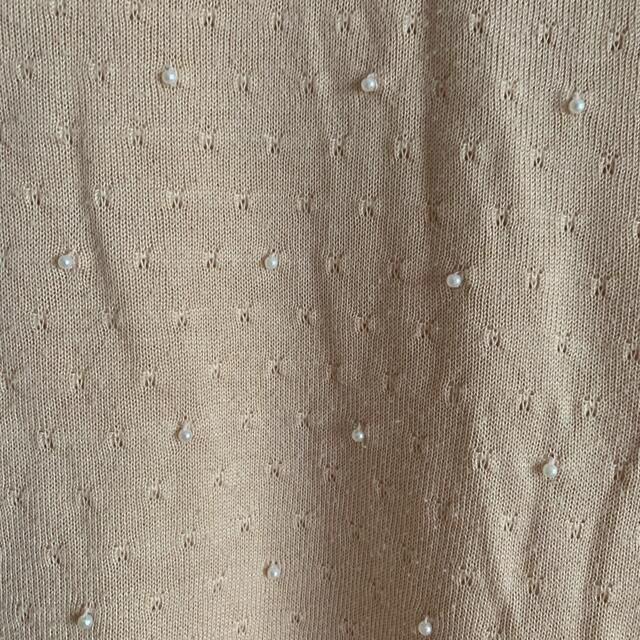 HONEYS(ハニーズ)のGLACIER 襟付きニットセーター サーモンピンク Lサイズ レディースのトップス(ニット/セーター)の商品写真