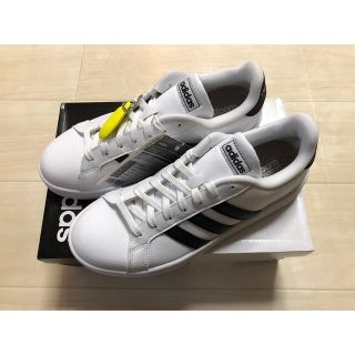 アディダス(adidas)のアディダス グランドコート 26cm F36483 ホワイト(スニーカー)