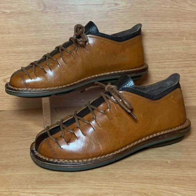 コロナウィルス trippen 革靴　37(24センチ)シューキーパー付き ローファー/革靴