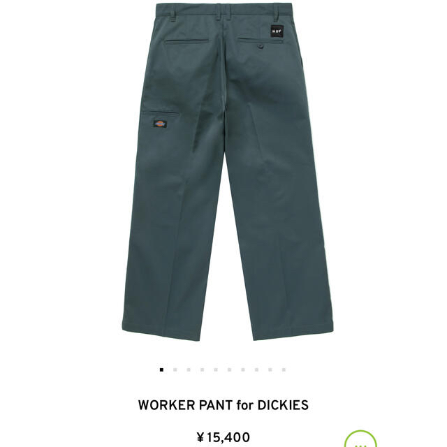 HUF(ハフ)のWORKER PANT for DICKIES 完売品‼️送料込み‼️ メンズのパンツ(ワークパンツ/カーゴパンツ)の商品写真