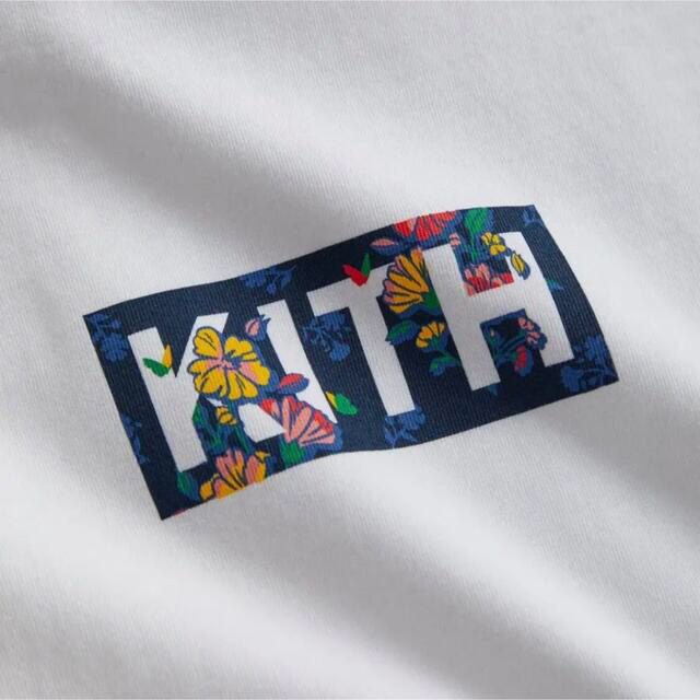 【L】Kith Begonia Floral Classic Logo Tee 1