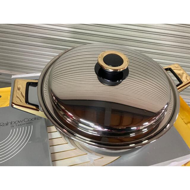 未使用 タッパーウェア 深鍋 26cm レインボークッカー 専門店では 9129