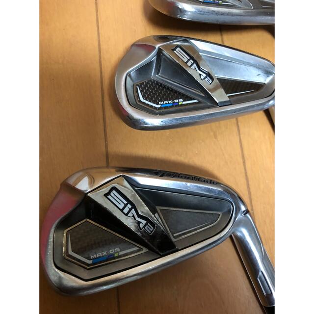 TaylorMade(テーラーメイド)のSIM2 MAX  OSアイアン ６〜P 5本セット チケットのスポーツ(ゴルフ)の商品写真