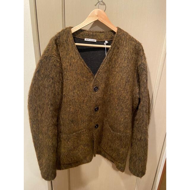 OUR LEGACY CARDIGAN OLIVE MOHAIR 50サイズトップス