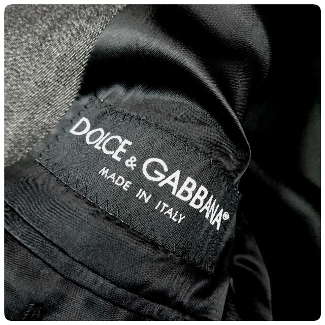 DOLCE&GABBANA(ドルチェアンドガッバーナ)の07AW ドルチェ&ガッバーナ 最高級コットンウールツイル比翼チェスターコート メンズのジャケット/アウター(チェスターコート)の商品写真