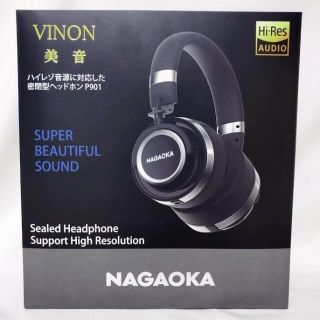 【新品・未開封】NAGAOKA ハイレゾヘッドホン　P901(ヘッドフォン/イヤフォン)