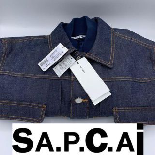 サカイ(sacai)のA.P.C SACAI Eimi ブルゾン　Mサイズ(Gジャン/デニムジャケット)