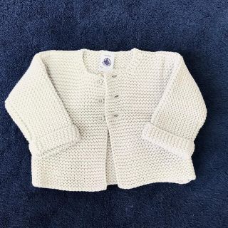 プチバトー(PETIT BATEAU)のKB様専用　✴︎タグ付き新品未使用✴︎ プチバトー　ニットカーディガン(カーディガン/ボレロ)