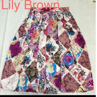 リリーブラウン(Lily Brown)のリリーブラウン  スカート(ひざ丈スカート)