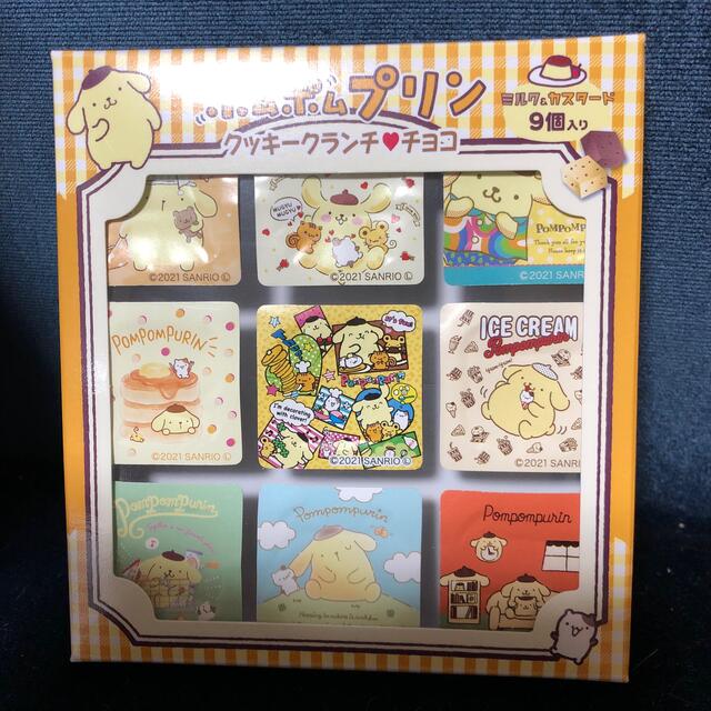 サンリオ(サンリオ)のポムポムプリンクッキークランチチョコ 食品/飲料/酒の食品(菓子/デザート)の商品写真