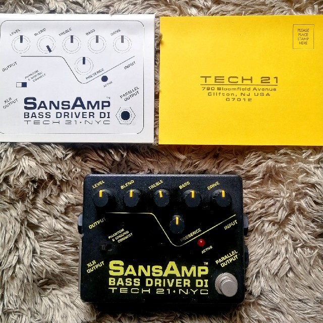 SANSAmp　サンズアンプ　ベースエフェクター