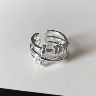 トゥデイフル(TODAYFUL)のTriple pass small ring No.786(リング(指輪))