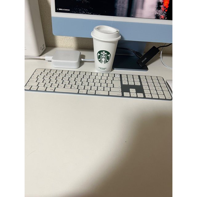 Mac (Apple)(マック)のiMac-24inch ブルー　Apple福岡店Ｍ1チップ スマホ/家電/カメラのPC/タブレット(デスクトップ型PC)の商品写真