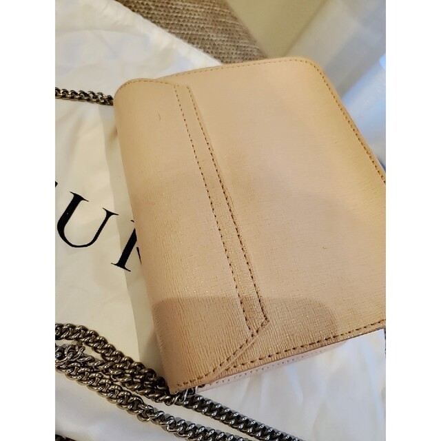 FURLAフルラ チェーンショルダーバッグ メトロポリス ピンク 3