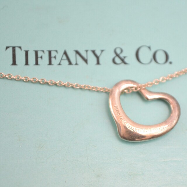 Tiffany/ティファニー　オープンハート　ネックレス　シルバー925