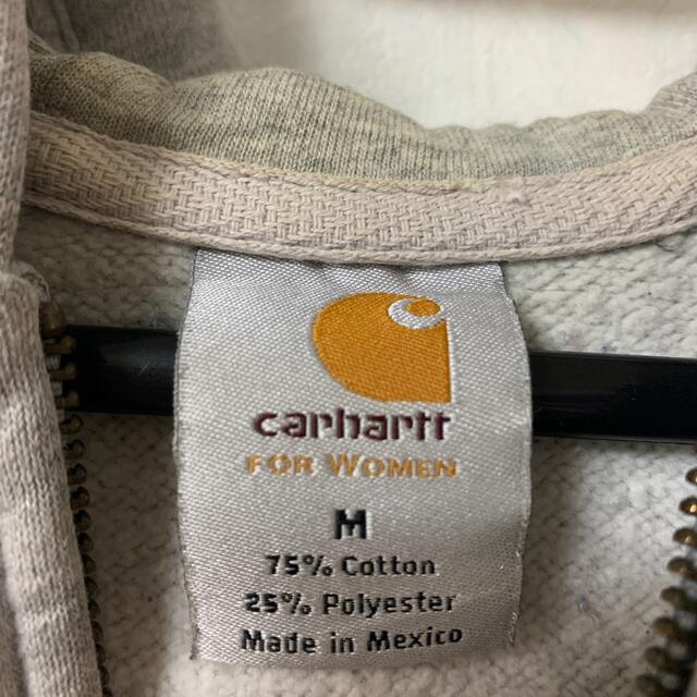 carhartt(カーハート)のCarhartt カーハート グレー ジップパーカー 古着 メンズのトップス(パーカー)の商品写真