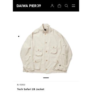 ワンエルディーケーセレクト(1LDK SELECT)のDAIWA PIER 39 22SS SAFARI JACKET ECRU L(ミリタリージャケット)