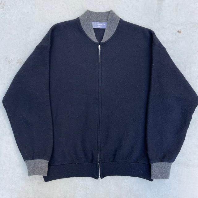 80s comme des garçons homme Knit blouson