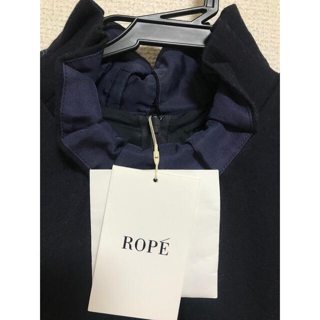 ROPE’(ロペ)の最終値下げ！新品！ROPE’ ★半袖ウールワンピース　ウールワンピ レディースのワンピース(ひざ丈ワンピース)の商品写真