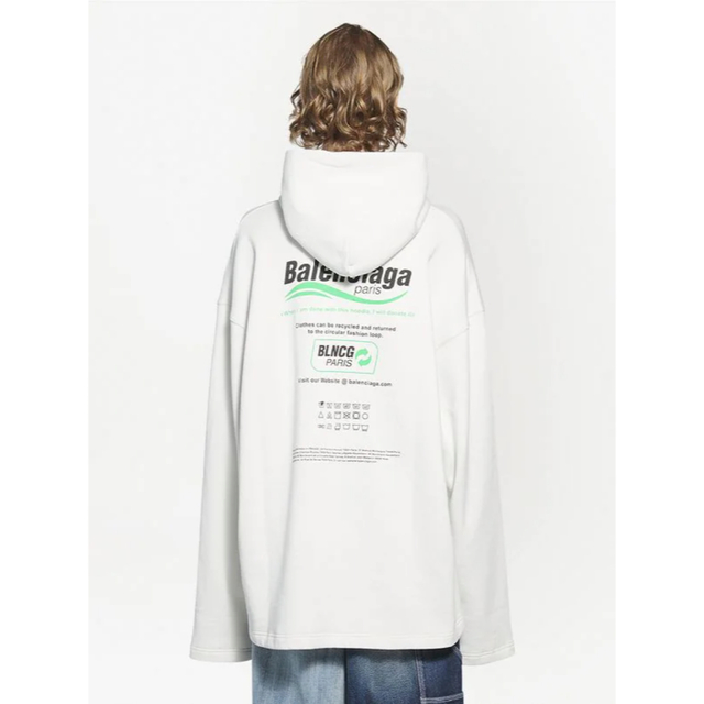 BALENCIAGA Dry Cleaning Logo Hoodie